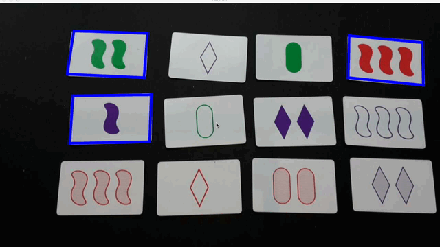 Program matching cards