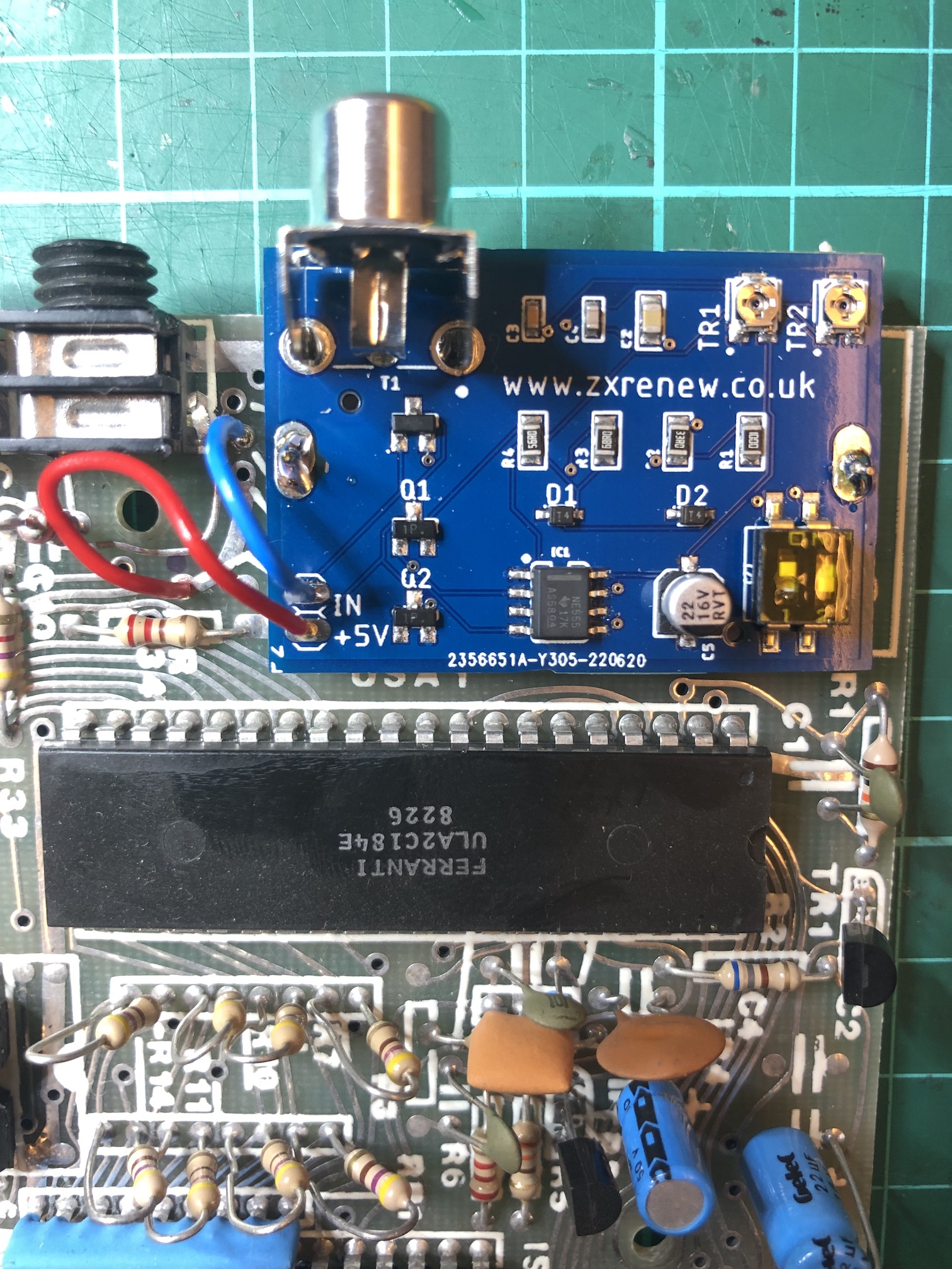 ZX81 with composite video mod