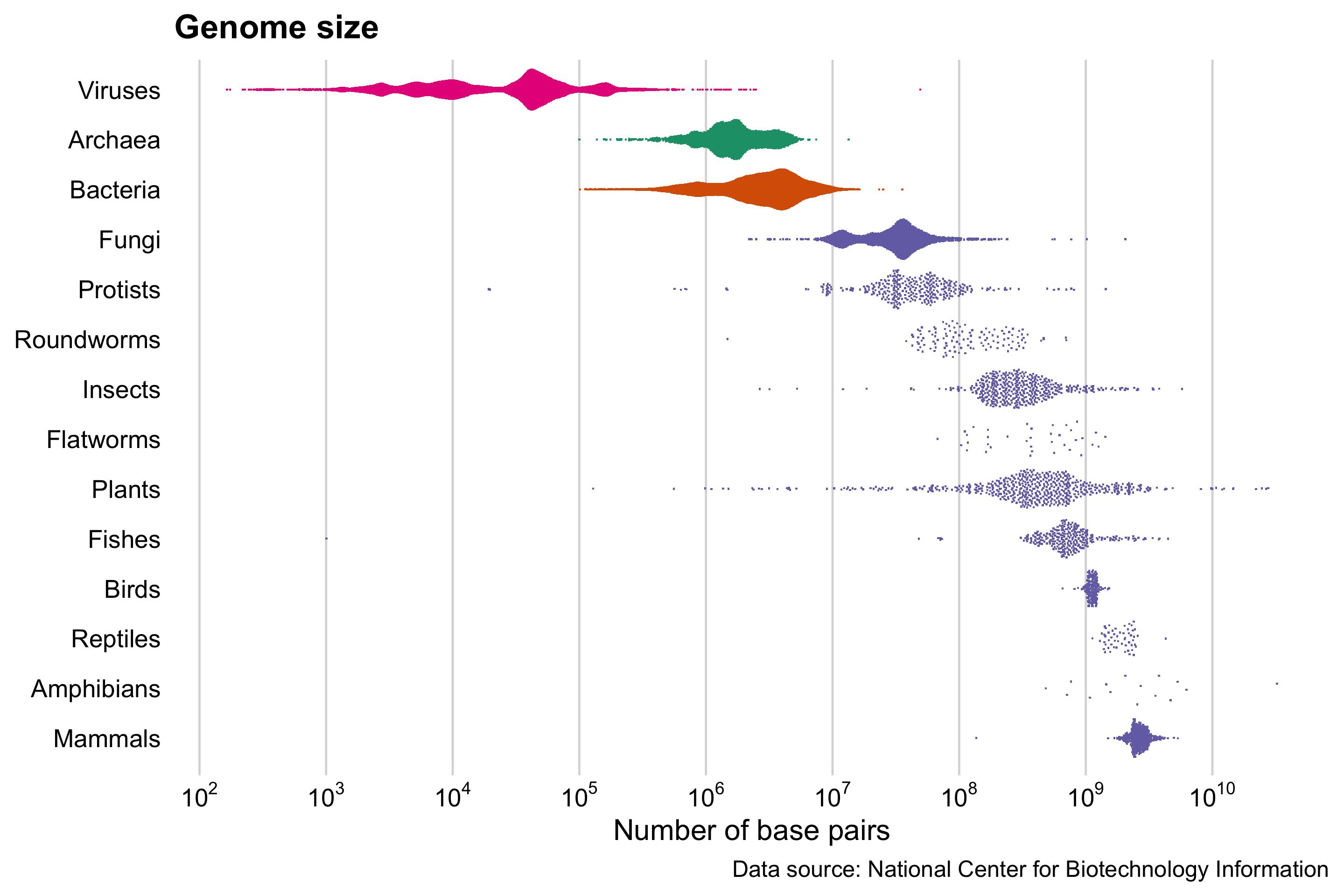 Genome size